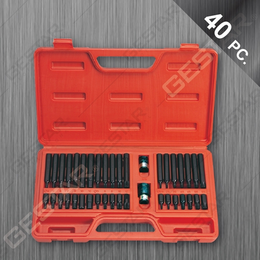 40 Pc. Impact Driver Bit Set