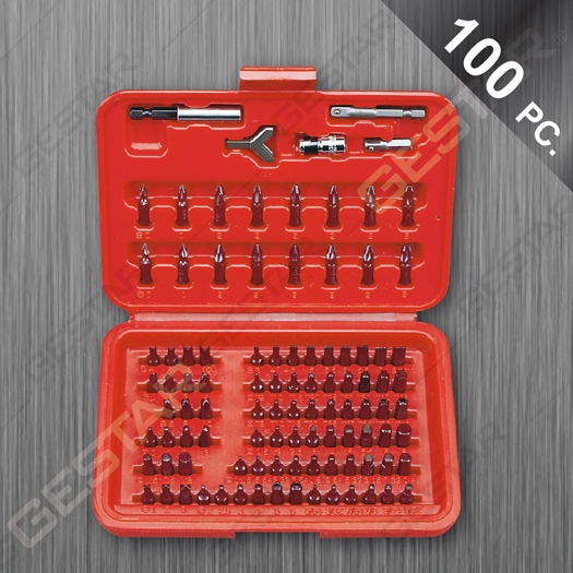 100 Pc. Screwdriver Bit Set