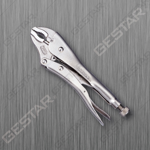 Heavy Duty Locking Pliers, Curved Jaw