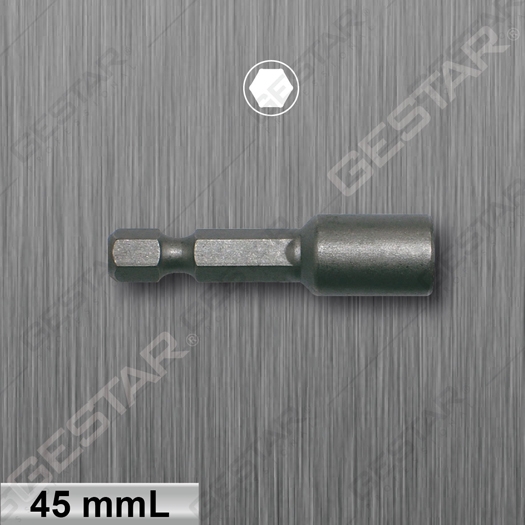 Magnetic Power Nutsetter - 1/4" Hex x 45mmL Magnetic Power Nutsetter - 1/4" Hex x 45mmL