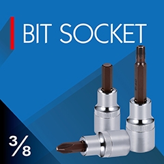 3/8" Dr. Bit Socket