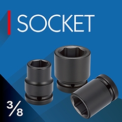 3/8" Dr. Impact Socket