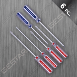 6 Pc. Mechanical Screwdriver Set