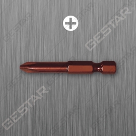 Round Shank Power Bit - 1/4" Hex x 50mmL