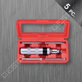 5 Pc. Cr-V  Impact Driver Set with Bits