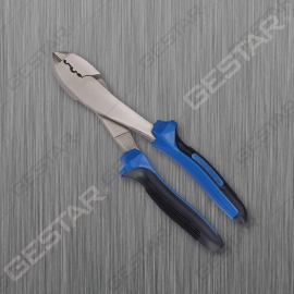 Kìm Cắt Xanh Đen 8" Bấm Cos Tuốc Dây Điện (Đa Năng)